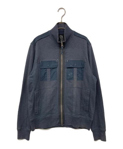 Calvin Klein（カルバンクライン）Calvin Klein (カルバンクライン) ジップアップジャケット ネイビー サイズ:Mの古着・服飾アイテム