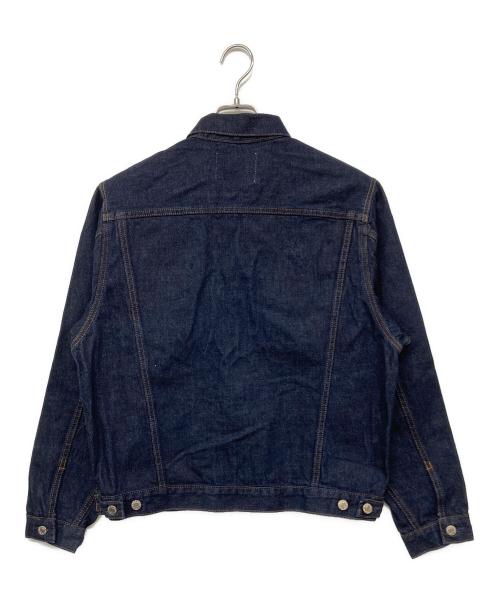 EDWIN（エドウィン）EDWIN (エドウィン) EDWIN ONE WASHED デニムジャケット ワンウォッシュトラッカージャケット インディゴ サイズ:M 未使用品の古着・服飾アイテム