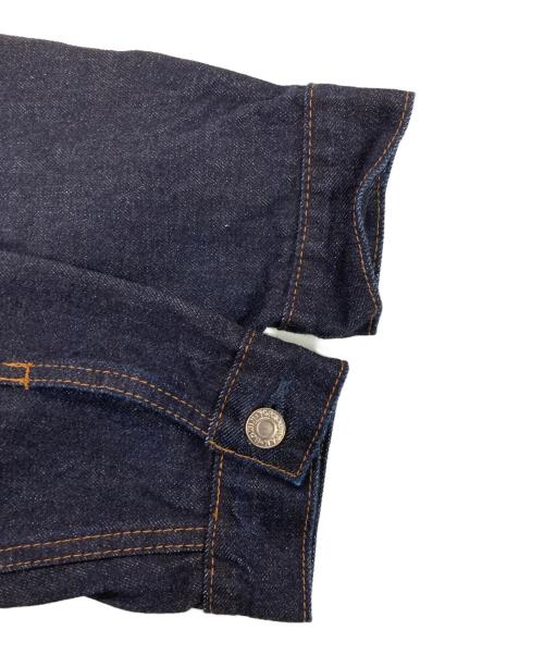 EDWIN（エドウィン）EDWIN (エドウィン) EDWIN ONE WASHED デニムジャケット ワンウォッシュトラッカージャケット インディゴ サイズ:M 未使用品の古着・服飾アイテム