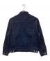 EDWIN (エドウィン) EDWIN ONE WASHED デニムジャケット ワンウォッシュトラッカージャケット インディゴ サイズ:M 未使用品：10000円