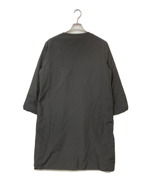 plantation（プランテーション）plantation (プランテーション) リバーシブルライトダウンコート ブラック サイズ:Mの古着・服飾アイテム