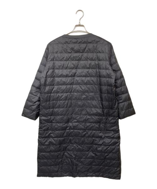 plantation（プランテーション）plantation (プランテーション) リバーシブルライトダウンコート ブラック サイズ:Mの古着・服飾アイテム