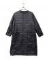 中古・古着 plantation (プランテーション) リバーシブルライトダウンコート ブラック サイズ:M：15000円