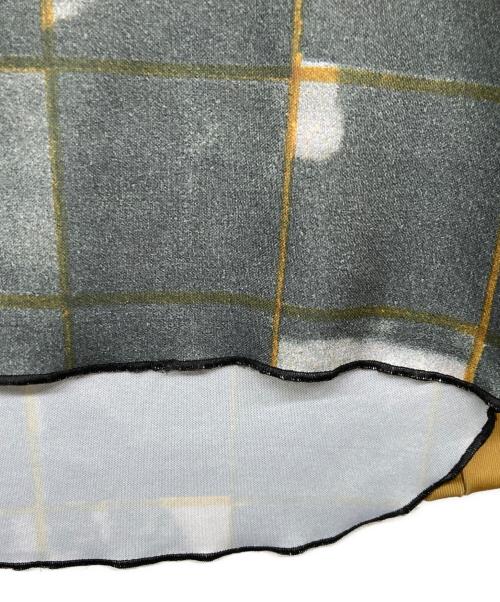 GR10K（ジーアールテンケー）GR10K (ジーアールテンケー) SPORT SUBLIMATED L/S T-SHIRT/カットソー イエロー×グレー サイズ:Lの古着・服飾アイテム