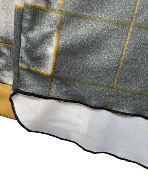 GR10K（ジーアールテンケー）GR10K (ジーアールテンケー) SPORT SUBLIMATED L/S T-SHIRT/カットソー イエロー×グレー サイズ:Lの古着・服飾アイテム