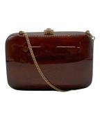 Rocioロシオ）の古着「Rio Clutch Natural」｜ブラウン