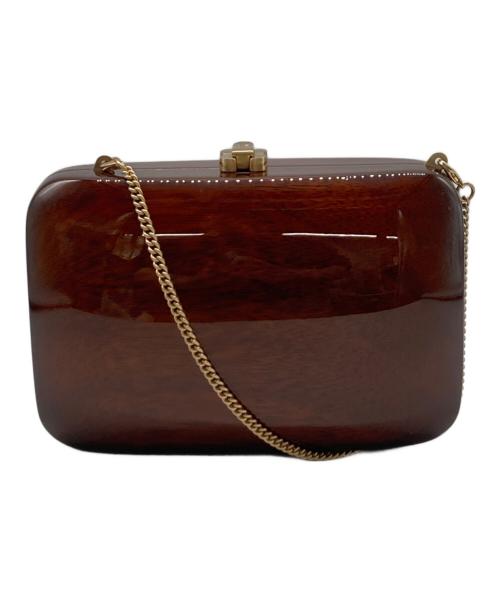 Rocio（ロシオ）Rocio (ロシオ) Rio Clutch Natural ブラウンの古着・服飾アイテム