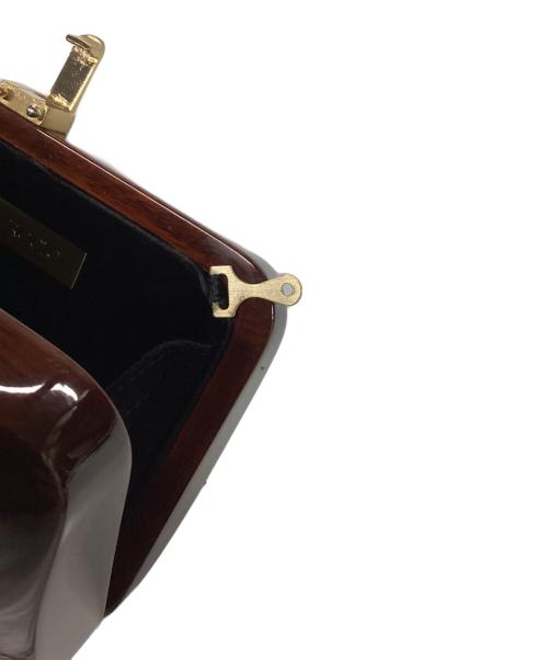 Rocio（ロシオ）Rocio (ロシオ) Rio Clutch Natural ブラウンの古着・服飾アイテム