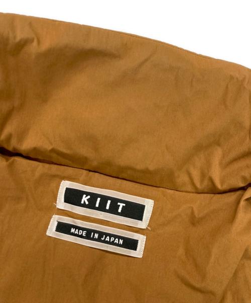 KIIT（キート）KIIT (キート) ダウンジャケット ブラウン サイズ:2の古着・服飾アイテム