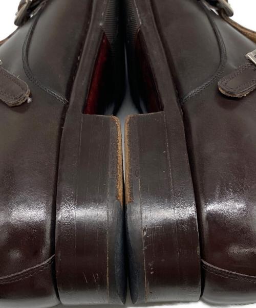 VASS（ヴァーシュ）VASS (ヴァーシュ) ダブルモンクシューズ ブラウン サイズ:39の古着・服飾アイテム