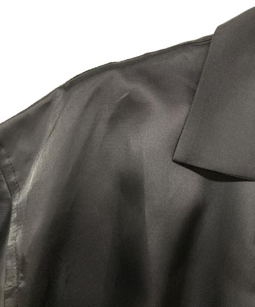 TENDER PERSON（テンダ―パーソン）TENDER PERSON (テンダ―パーソン) Emblem Open Coller Shirt -HARF SLEEVE- ブラック サイズ:00の古着・服飾アイテム