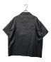 TENDER PERSON (テンダ―パーソン) Emblem Open Coller Shirt -HARF SLEEVE- ブラック サイズ:00：4000円