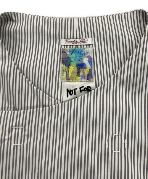 bodysong.（ボディソング）bodysong. (ボディソング) ストライプベスト グレー×ホワイト サイズ:表記無しの古着・服飾アイテム