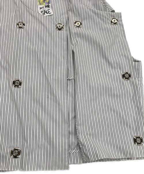 bodysong.（ボディソング）bodysong. (ボディソング) ストライプベスト グレー×ホワイト サイズ:表記無しの古着・服飾アイテム