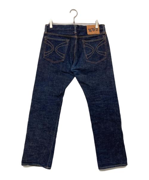 EIGHT G（エイトジー）EIGHT G (エイトジー) 大戦モデル ナローストレートジーンズ インディゴ サイズ:33×34の古着・服飾アイテム