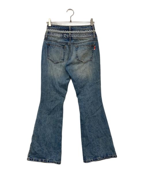 sculptor（スカルプター）SCULPTOR (スカルプター) ダブルウエストブーツカットデニム インディゴ サイズ:XSの古着・服飾アイテム