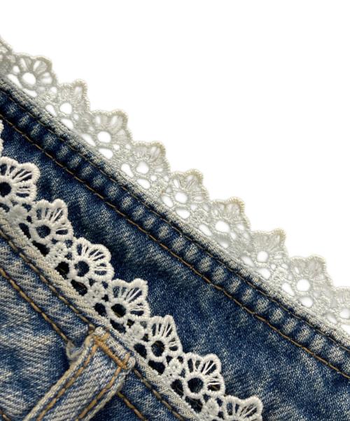 sculptor（スカルプター）SCULPTOR (スカルプター) ダブルウエストブーツカットデニム インディゴ サイズ:XSの古着・服飾アイテム