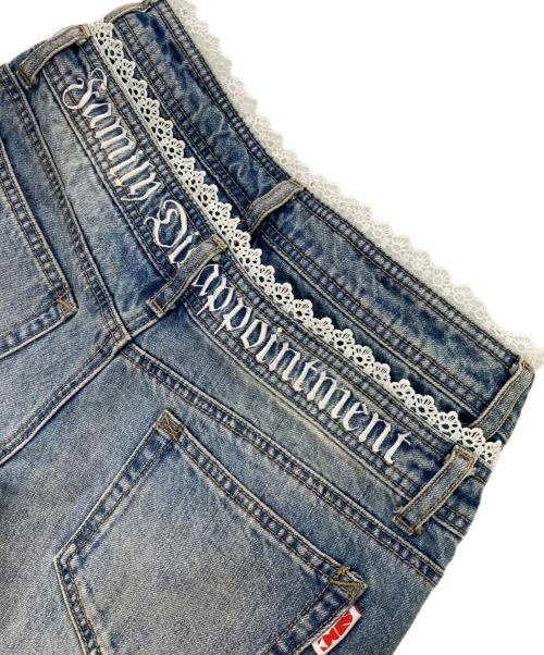 sculptor（スカルプター）SCULPTOR (スカルプター) ダブルウエストブーツカットデニム インディゴ サイズ:XSの古着・服飾アイテム