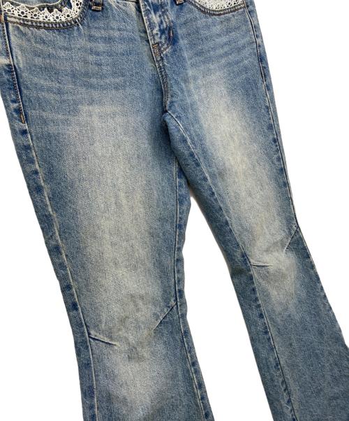 sculptor（スカルプター）SCULPTOR (スカルプター) ダブルウエストブーツカットデニム インディゴ サイズ:XSの古着・服飾アイテム