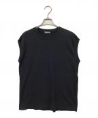 AURALEEオーラリー）の古着「SEAMLESS CREW NECK SLEEVELESS」｜ブラック