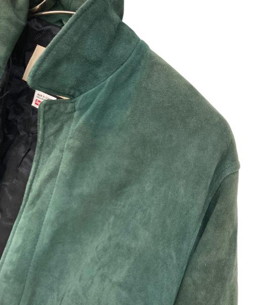 Schott（ショット）Schott (ショット) SUPREME (シュプリーム) Suede A-2 Jacket グリーン サイズ:Mの古着・服飾アイテム