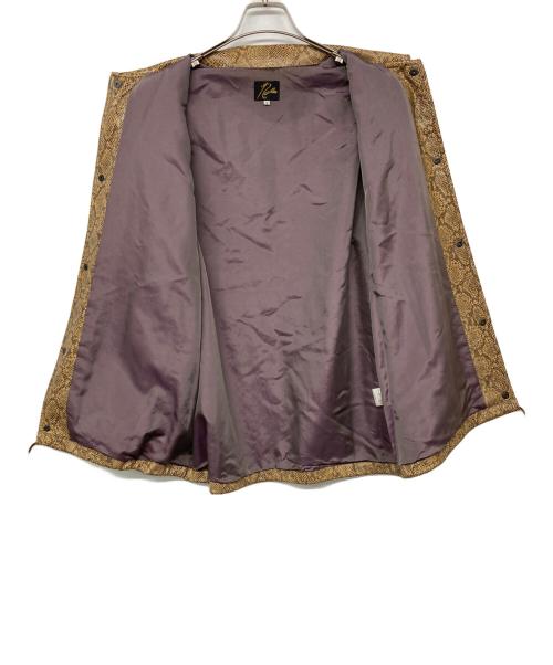 Needles（ニードルズ）Needles (ニードルズ) パイソンコーチジャケット ベージュ サイズ:Sの古着・服飾アイテム