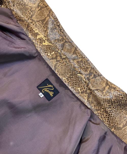 Needles（ニードルズ）Needles (ニードルズ) パイソンコーチジャケット ベージュ サイズ:Sの古着・服飾アイテム