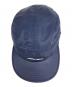 中古・古着 WIND AND SEA (ウィンダンシー) ナイロンジェットキャップ ネイビー サイズ:記載なし：5000円