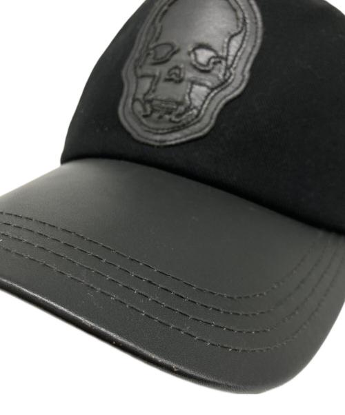 lucien pellat-finet（ルシアン・ペラフィネ）lucien pellat-finet (ルシアン・ペラフィネ) キャップ ブラック サイズ:記載なしの古着・服飾アイテム