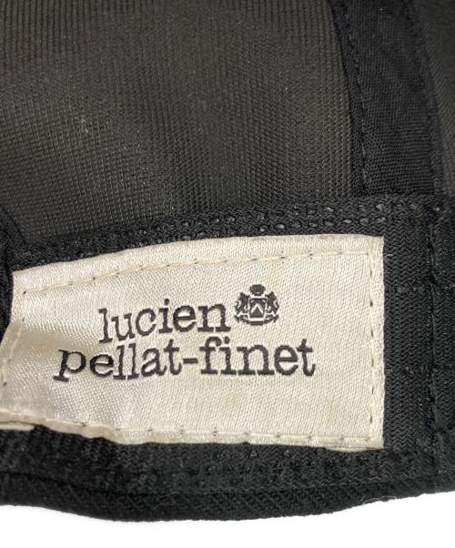 lucien pellat-finet（ルシアン・ペラフィネ）lucien pellat-finet (ルシアン・ペラフィネ) キャップ ブラック サイズ:記載なしの古着・服飾アイテム