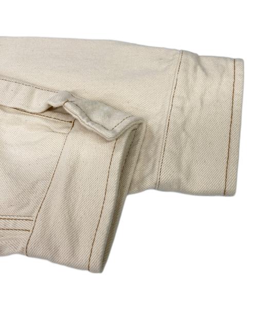 DIESEL（ディーゼル）DIESEL (ディーゼル) D-HORデニムジャケット ベージュ サイズ:Mの古着・服飾アイテム