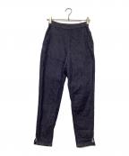 YANUKヤヌーク）の古着「クロップドテーパード デニムパンツ」｜インディゴ