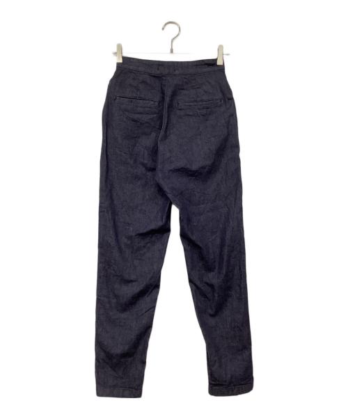 YANUK（ヤヌーク）YANUK (ヤヌーク) クロップドテーパード デニムパンツ インディゴ サイズ:Sの古着・服飾アイテム