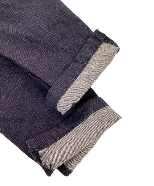 YANUK（ヤヌーク）YANUK (ヤヌーク) クロップドテーパード デニムパンツ インディゴ サイズ:Sの古着・服飾アイテム