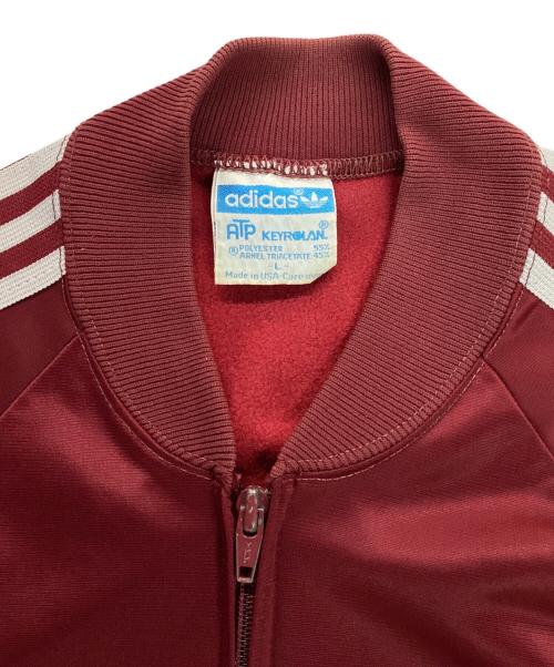 adidas（アディダス）adidas (アディダス) ATPトラックジャケット レッド サイズ:Lの古着・服飾アイテム