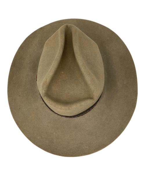STETSON（ステットソン）STETSON (ステットソン) 4X BEAVER HAT ブラウン サイズ:7の古着・服飾アイテム