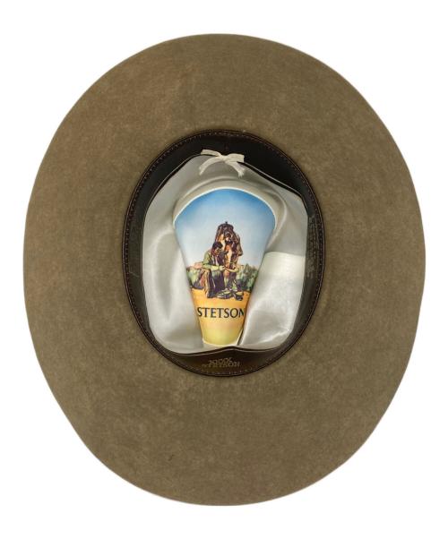 STETSON（ステットソン）STETSON (ステットソン) 4X BEAVER HAT ブラウン サイズ:7の古着・服飾アイテム