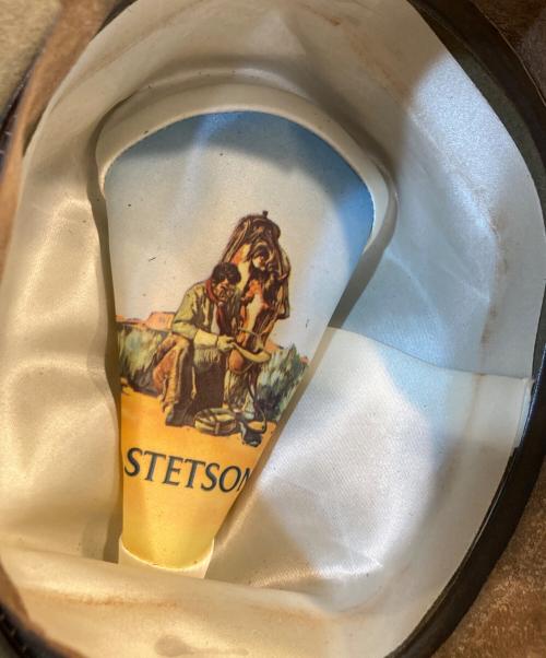 STETSON（ステットソン）STETSON (ステットソン) 4X BEAVER HAT ブラウン サイズ:7の古着・服飾アイテム