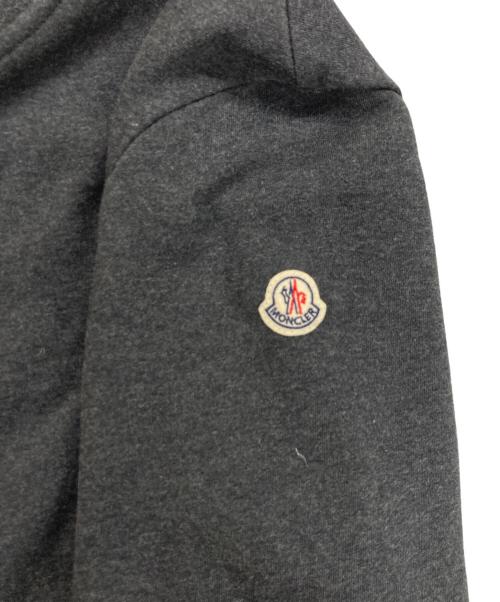 MONCLER（モンクレール）MONCLER (モンクレール) MAGLIA CARDIGAN ジップアップスウェット ブラック サイズ:Lの古着・服飾アイテム