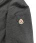 中古・古着 MONCLER (モンクレール) MAGLIA CARDIGAN ジップアップスウェット ブラック サイズ:L：23000円