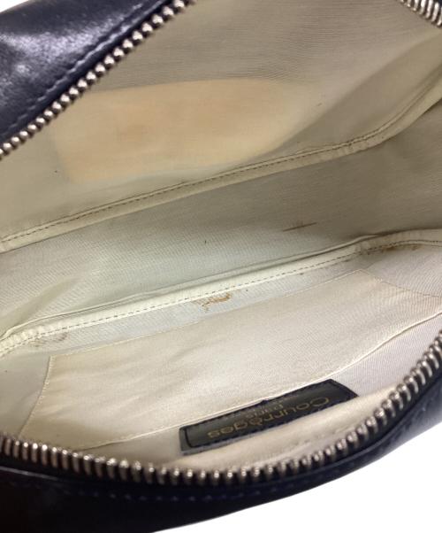 courreges（クレージュ）courreges (クレージュ) カメラバッグ ブラックの古着・服飾アイテム