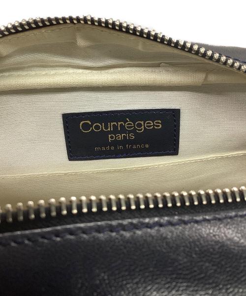 courreges（クレージュ）courreges (クレージュ) カメラバッグ ブラックの古着・服飾アイテム