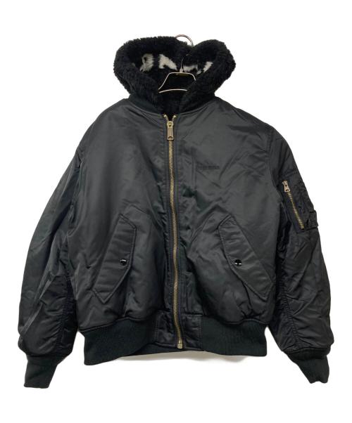 SUPREME（シュプリーム）SUPREME (シュプリーム) 22AW Faux Fur Reversible MA-1 ブラック サイズ:Sの古着・服飾アイテム