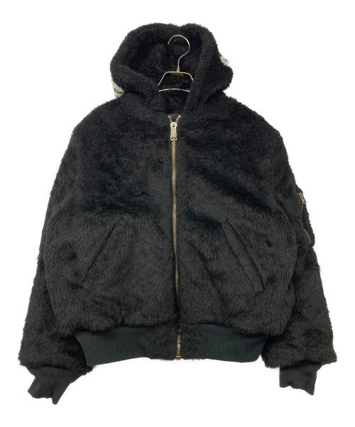 SUPREME（シュプリーム）SUPREME (シュプリーム) 22AW Faux Fur Reversible MA-1 ブラック サイズ:Sの古着・服飾アイテム