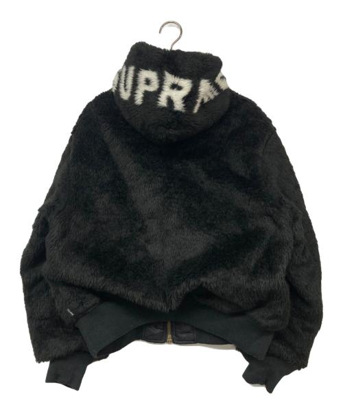 SUPREME（シュプリーム）SUPREME (シュプリーム) 22AW Faux Fur Reversible MA-1 ブラック サイズ:Sの古着・服飾アイテム