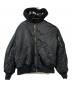 SUPREME（シュプリーム）の古着「22AW Faux Fur Reversible MA-1」｜ブラック