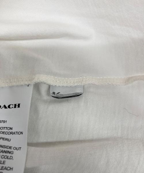 COACH（コーチ）COACH (コーチ) プリントTシャツ ホワイト サイズ:XSの古着・服飾アイテム