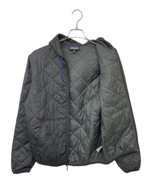 Patagonia（パタゴニア）Patagonia (パタゴニア) ダイアモンド キルト ボマー フーディ ブラック サイズ:Mの古着・服飾アイテム