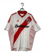 adidasアディダス）の古着「ゲームシャツ」｜ホワイト