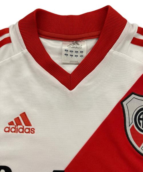 adidas（アディダス）adidas (アディダス) ゲームシャツ ホワイト サイズ:Lの古着・服飾アイテム